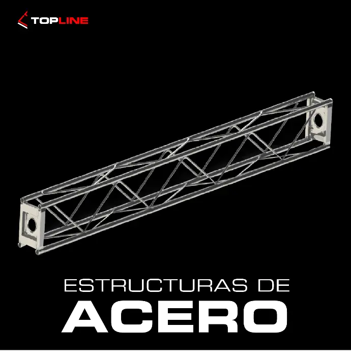 Armados desde un mini support hasta un ground support, diferentes tamaños de estructuras y capacidades de carga de acuerdo a tus necesidades Conoce los diferentes armados que tenemos en estructuras de acero