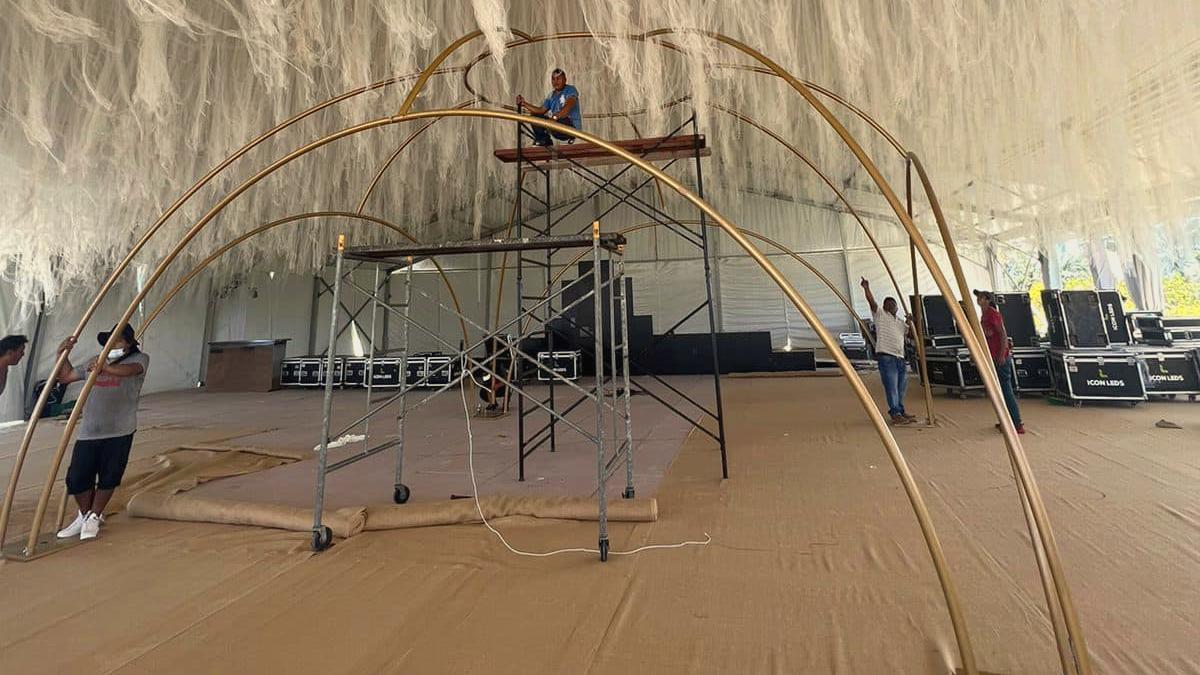 El hexadomo, puede ir pintado del color que necesites o 