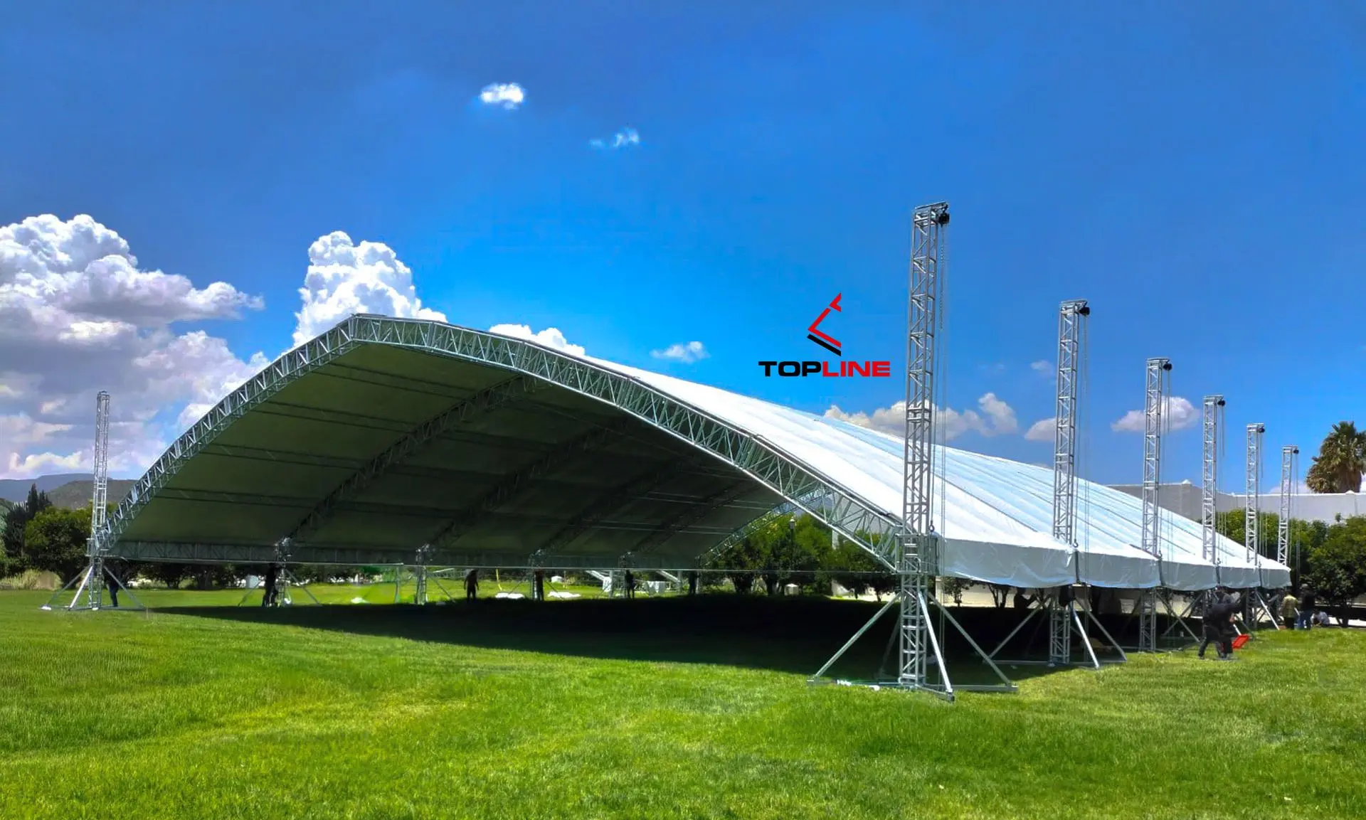 megaestructura para eventos masivos conciertos exposiciones y montajes corporativos