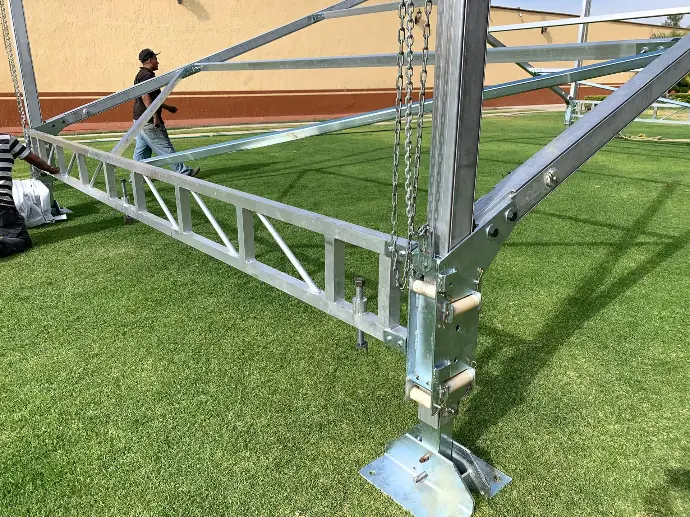 Estructura para toldos de aluminio 