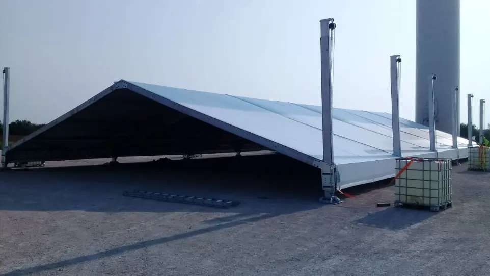 Toldo eurotent, para grandes eventos