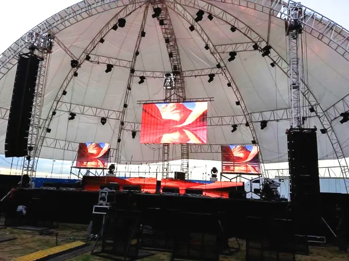 Domo estructural de aluminio 