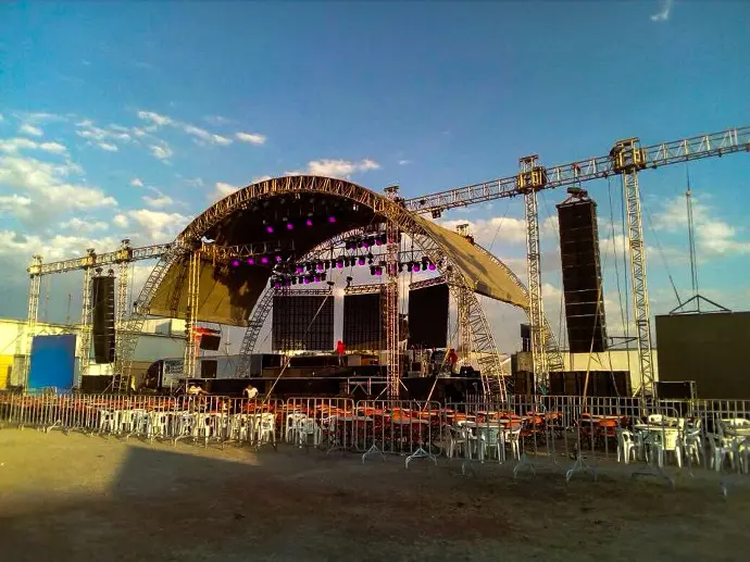 Estructura de doble domo 